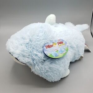 2010 Pillow Pet Pee-Wee Squeaky Dolphin Plush Stuffed Animal Rare NWT Retired